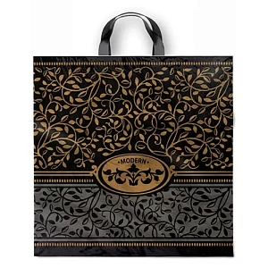 пакет с ручками, петля  40*40, модерн /инт фото