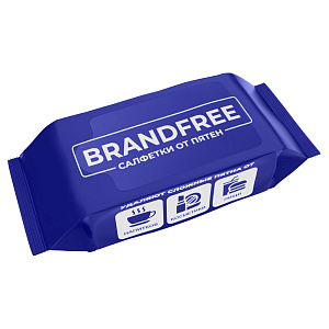 салфетки влажные для удаления пятен 8 шт. /brandfree