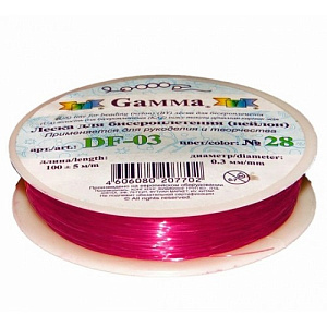 леска 100м для бисероплетения 0.6мм прозрачная эластичная на катушке 8001397 /devente леска 100м для бисероплетения 0.6мм прозрачная эластичная на катушке 8001397 /devente