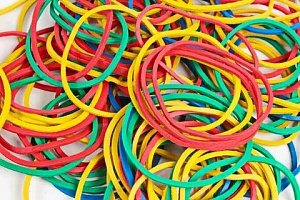 резинки банковские 1кг d-50мм, цветные hmr001e /ellipse изображение резинки банковские 1кг d-50мм, цветные hmr001e /ellipse