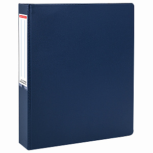 папка 4 кольца 40мм картон/пвх до 250л, 271848 /br