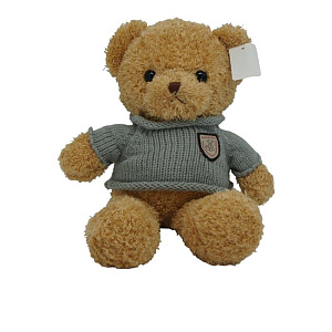 игрушка мягкая медвежонок в джемпере 38см, wbl-2 74305