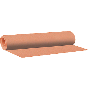 фоамиран 50*70см, толщина 1мм, оранжевый, в пластиковом пакете,  8013810 /devente