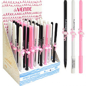 ручка  0.7 flamingo c декоративным элементом в виде фламинго,   9021911 /devente