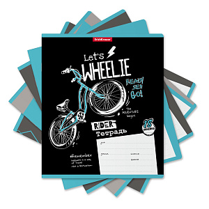 тетрадь 18л линейка bicycle rider 58391 /ek изображение тетрадь 18л линейка bicycle rider 58391 /ek