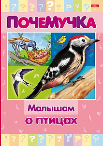 книжка почемучка малышам о птицах а5 16л тв. обл. 16кцт5_24040 /hatber изображение книжка почемучка малышам о птицах а5 16л тв. обл. 16кцт5_24040 /hatber