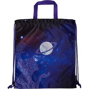 мешок для обуви 38*43см galaxy girl водооталк.ткань, текстильные ручки,  7040355 /devente