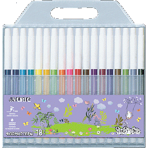 фломастеры 18цв  yummy с невент.колпачком п/у 5082521 /devente