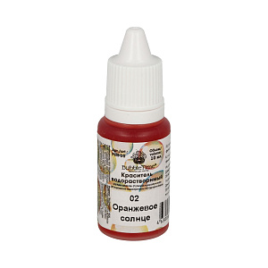 краситель водорастворимый оранжевое солнце 10мл pim-10 02 /bubbletime