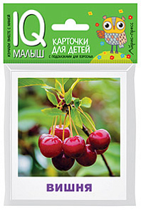 обучающие карточки умный малыш. что растет в саду? 26017 /айрис-пресс