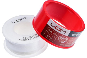 лента-фум 19мм*0,2мм 15м /лом изображение лента-фум 19мм*0,2мм 15м /лом