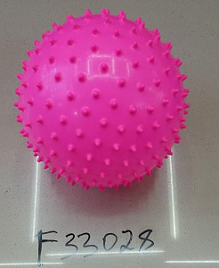 мяч с шипами 22см 70г f33028
