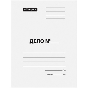 скоросшиватель белый 320г/м2, немелованный, 158526 /officespace изображение скоросшиватель белый 320г/м2, немелованный, 158526 /officespace