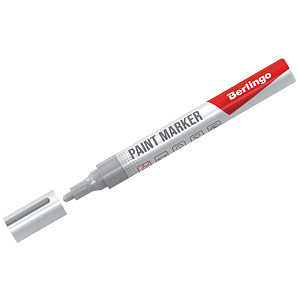 маркер-краска 2-4мм uniline pa400 нитро-основа, серебряный, bmk_02113 /berlingo изображение маркер-краска 2-4мм uniline pa400 нитро-основа, серебряный, bmk_02113 /berlingo