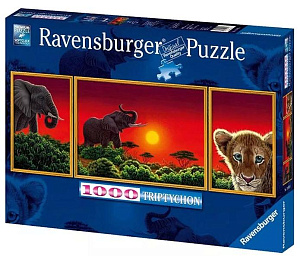пазлы 1000 сердце африки 199914 /ravensburger