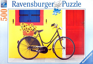 пазлы 500 цветочный велосипед 141463 /ravensburger