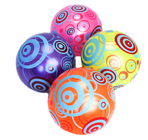 мяч детский 22см веселье-1 пвх  ассорти an03382