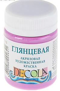 акрил глянцевый сиреневый    50мл 2928616 /decola