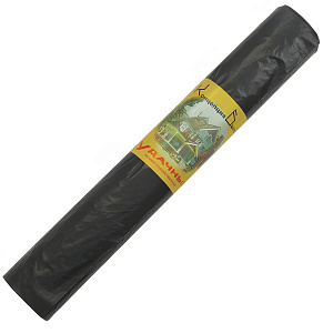 мешки для мусора 120л 10шт/рул., 70*110 30мкм, удачные черные 0152  /концбыта