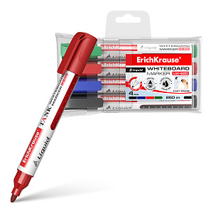 набор 4 маркеров для доски liquid lw-600 58362 /ек изображение набор 4 маркеров для доски liquid lw-600 58362 /ек