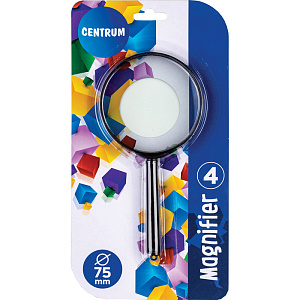 лупа d-75мм четырехкратная 82068 /centrum