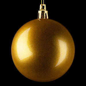 шар пластик. decor золото d=70 46826 /ek