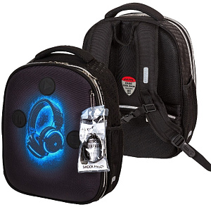 ранец эргономичный choice lite headphones 38*29*17см, 800г, 2о, 2к, потайной 7033529 /devente