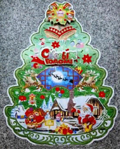 панно бум. 44*34см елочка 6393-2 изображение панно бум. 44*34см елочка 6393-2