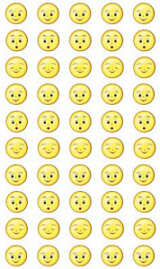 наклейки-оценки смайлики нм-11050 /сфера
